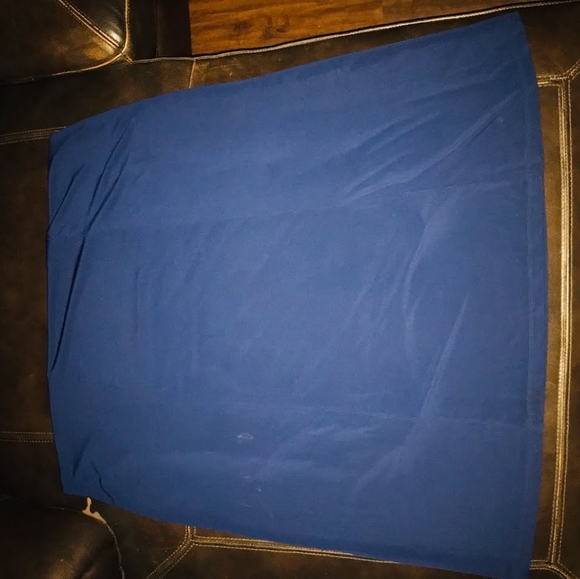 Navy Blue Cardalite Women's Maxi Dress 1X - Picture 4 of 5